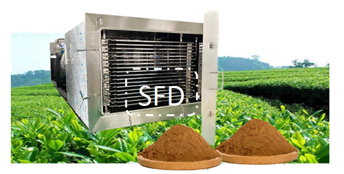 烏龍茶冷萃凍干茶粉凍干機(jī)設(shè)備及優(yōu)勢