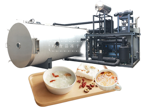 凍干銀耳羹工藝技術(shù)和食品凍干機