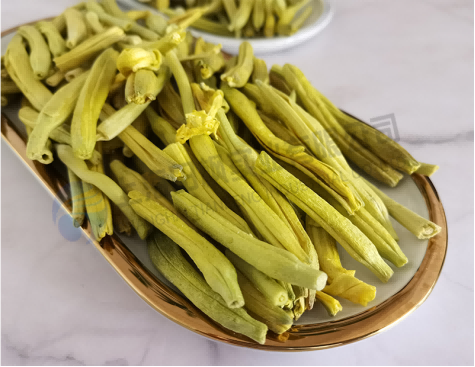 凍干黃花菜，果蔬真空冷凍干燥機(jī)應(yīng)用案例