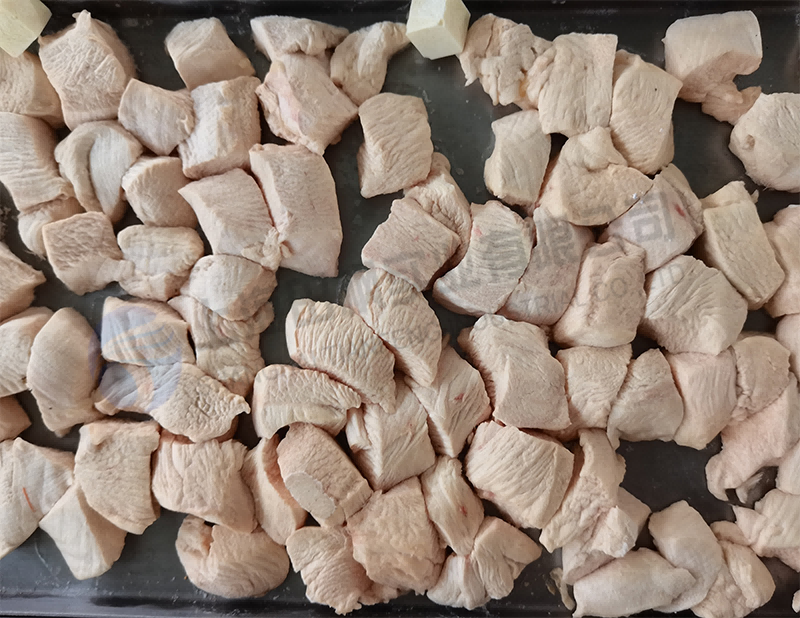 雞肉凍干，食品凍干機應用于雞肉真空冷凍干燥