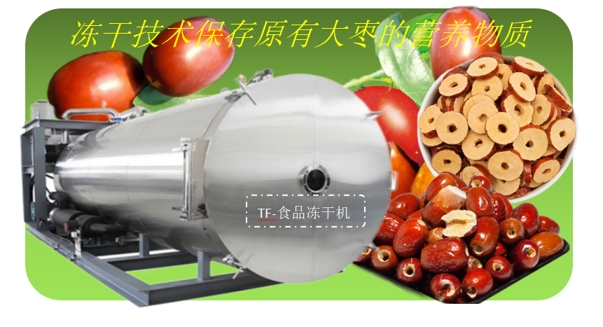 食品凍干機(jī)應(yīng)用:大棗凍干加工鎖住原有營(yíng)養(yǎng)成分
