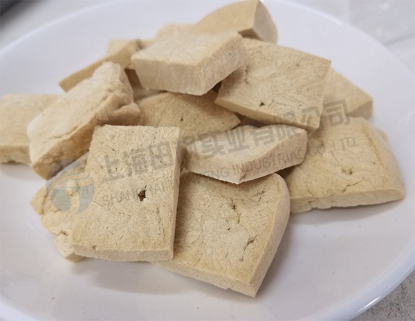 豆腐凍干，食品真空冷凍干燥機(jī)應(yīng)用豆腐凍干案例